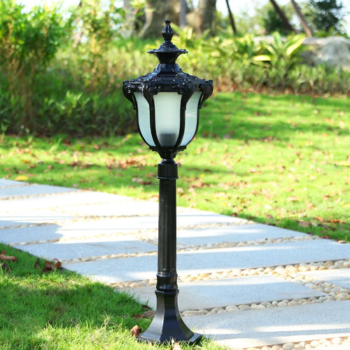lampe de pelouse led étanche pour jardin et extérieur - vue 9 sur 10
