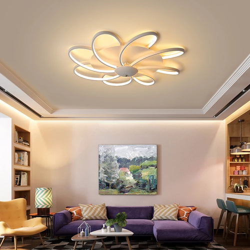 lustre moderne pour un éclairage intérieur élégant et polyvalent - vue 4 sur 6