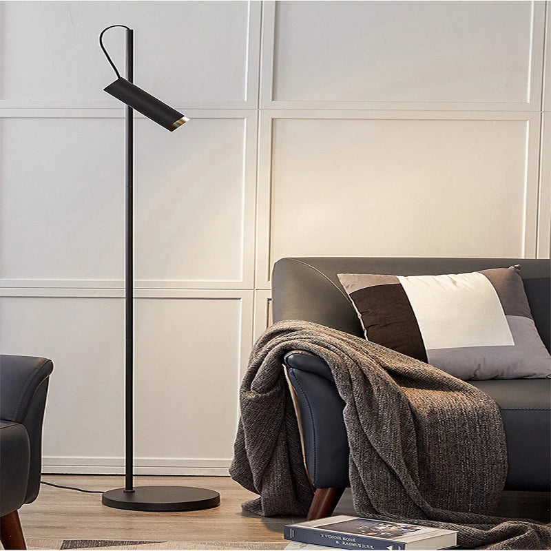 lampadaire led minimaliste pour éclairage intérieur moderne - vue 4 sur 7