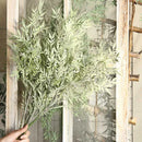feuilles de fleurs artificielles pour décoration de Noël