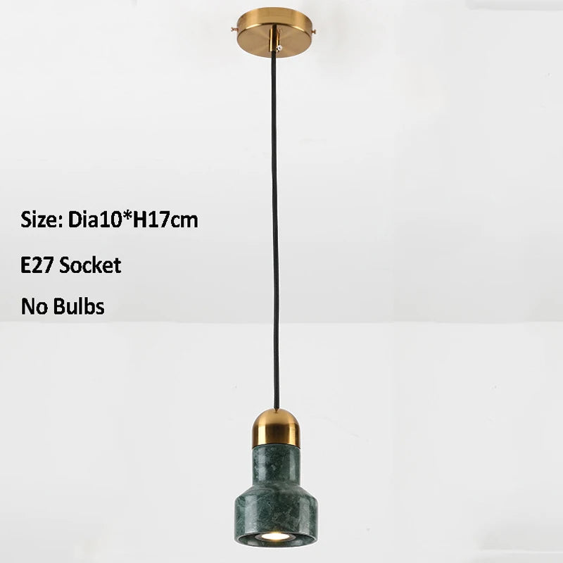 suspension en marbre design pour intérieur moderne et élégant