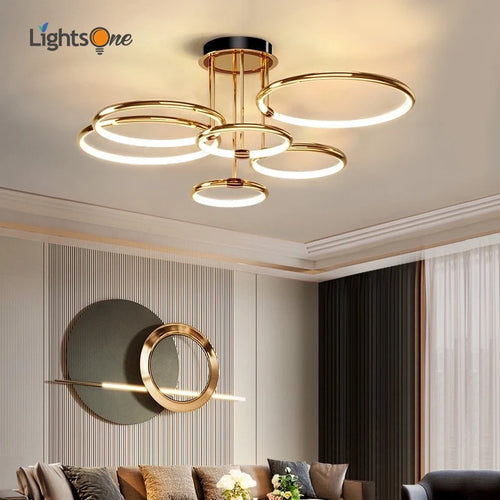 lampe de salon nordique design moderne pour une ambiance chaleureuse - vue 2 sur 10