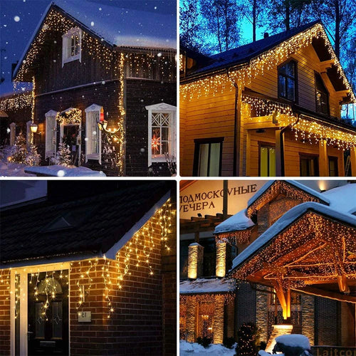 guirlande lumineuse à led pour décoration extérieure Noël 2023 - vue 6 sur 9