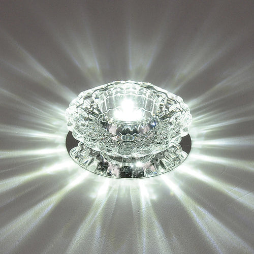 plafonniers modernes en cristal décoratifs lumière allée - vue 8 sur 7