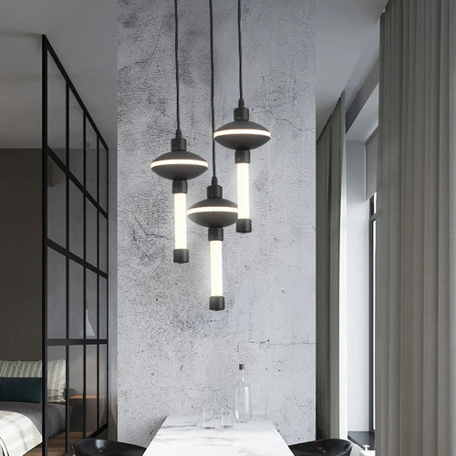 lustre nordique design pour café bar et restaurant - vue 2 sur 12