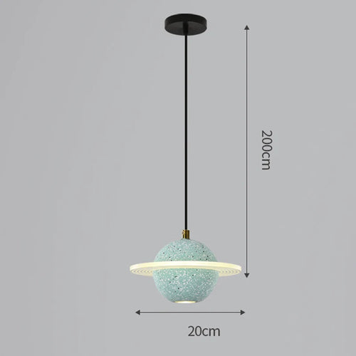 suspension en résine planet pour décoration intérieure moderne - vue 7 sur 18