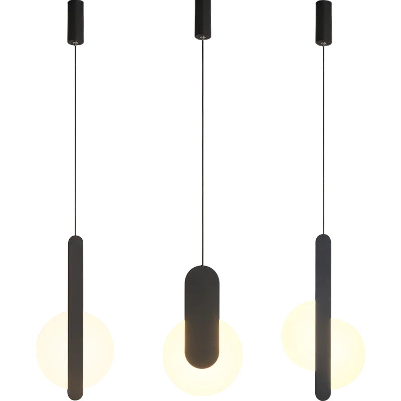suspension moderne à led pour décoration intérieure élégante - vue 6 sur 12