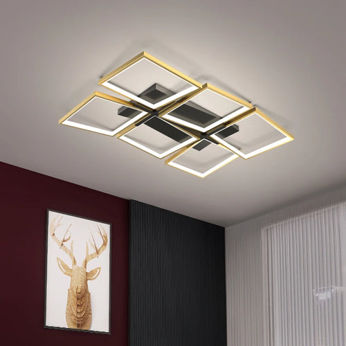 plafonnier led en aluminium éclairage décoratif pour intérieur - vue 2 sur 14