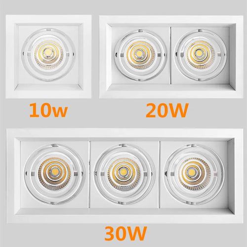 spot led à intensité variable pour éclairage intérieur encastré - vue 2 sur 5