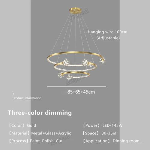 suspension en verre de luxe pour intérieur élégant - vue 11 sur 12