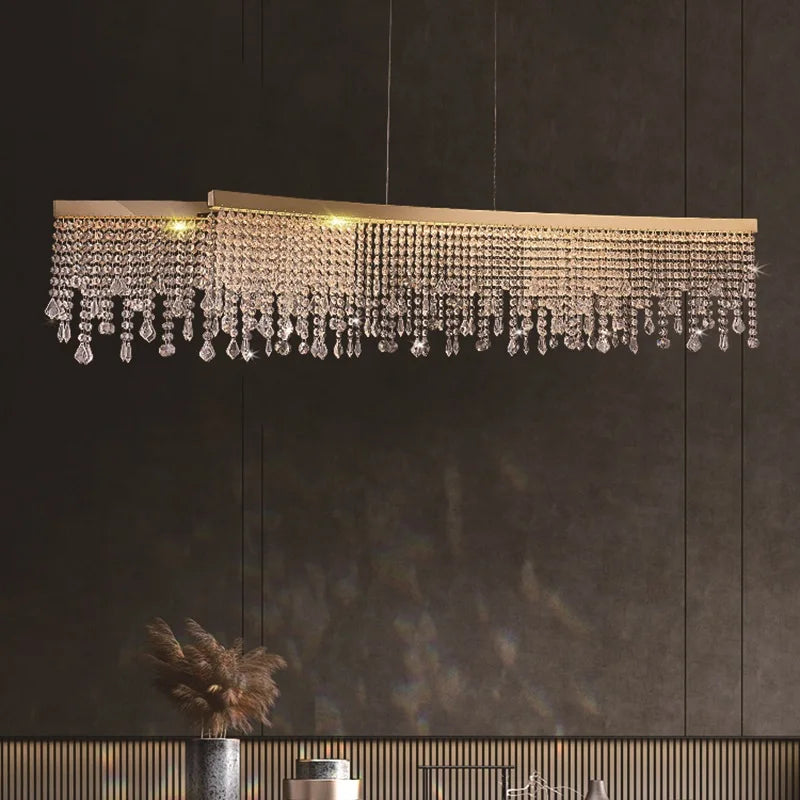 lustre en cristal postmoderne pour décoration intérieure élégante - vue 3 sur 13