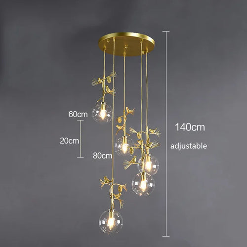 suspension en verre design moderne pour intérieur élégant - vue 11 sur 15