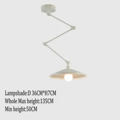 suspension nordique pliable en aluminium avec bras long led - vue 11 sur 17