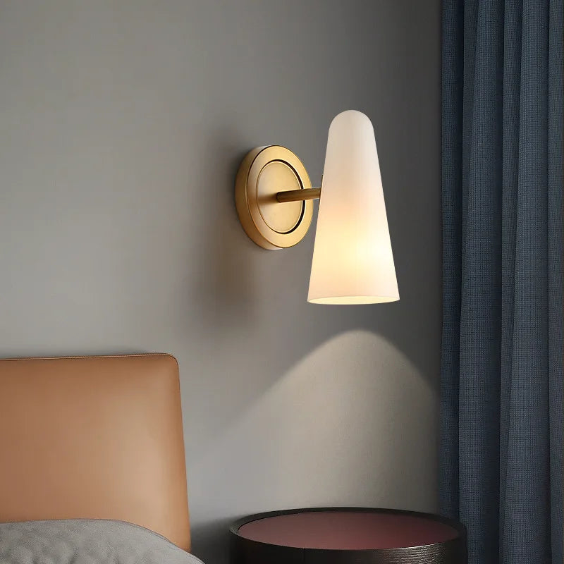 applique murale moderne en verre pour intérieur décoratif - vue 3 sur 6