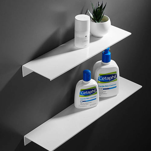 étagère murale en aluminium pour rangement moderne et pratique - vue 5 sur 14