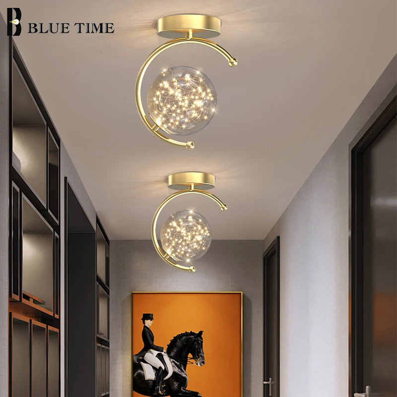 lustre led moderne pour décoration de la maison - vue 3 sur 10