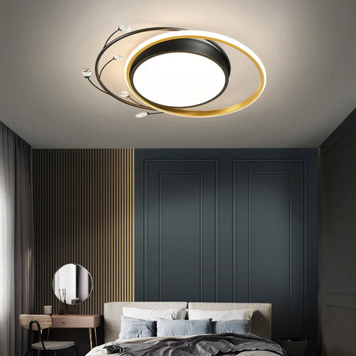 plafonnier moderne led pour décoration intérieure nordique - vue 5 sur 14