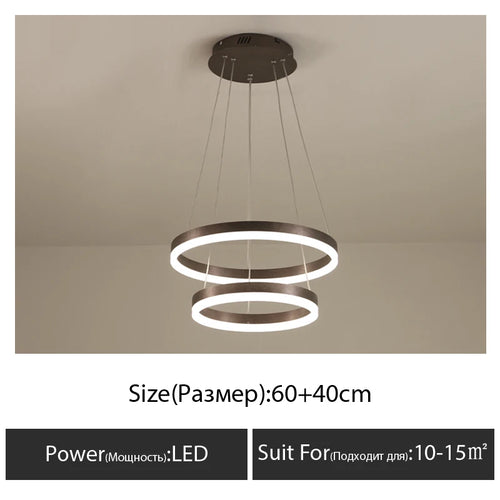 lustre moderne pour éclairage intérieur décoratif suspendu - vue 11 sur 18