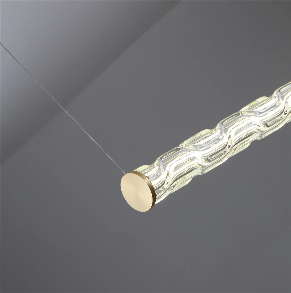 suspension en cristal pour décoration intérieure moderne - vue 4 sur 6