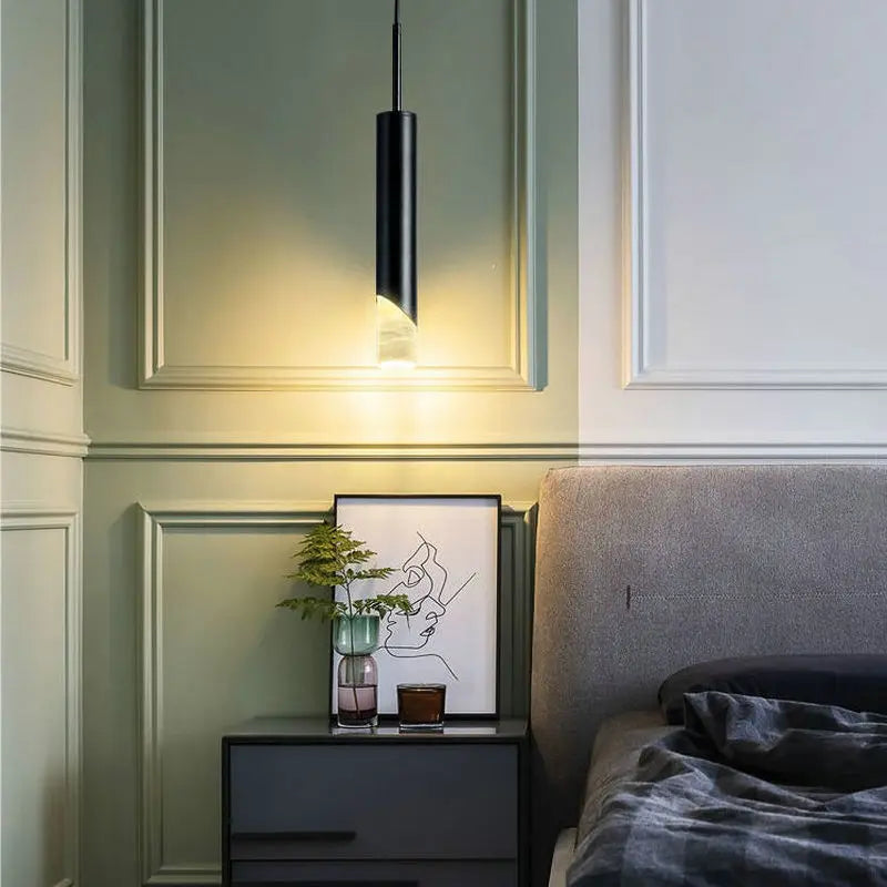suspension led post-moderne pour table de salon - vue 4 sur 9