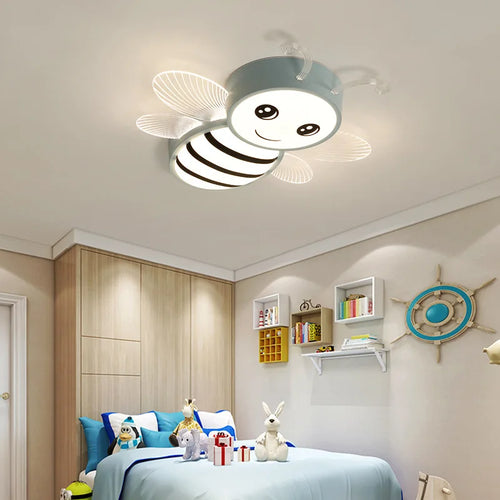lampe led intelligente en forme d'abeille avec intensité réglable - vue 4 sur 9