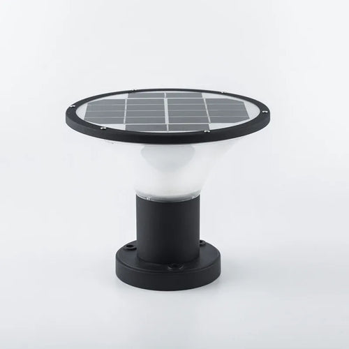 Lampe de pelouse solaire extérieure LED lampe de stigmatisation rougeoyante sans électricité couloir de jardin moderne terrasse ronde lumières de pelouse imperméables - vue 6 sur 18