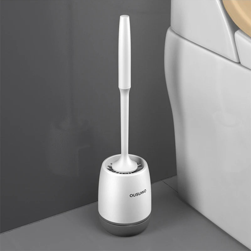 brosse de nettoyage murale à long manche en silicone - vue 9 sur 10