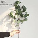 branche d eucalyptus artificielle feuillage décoratif rétro et élégant