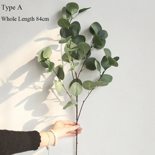 branche d eucalyptus artificielle feuillage décoratif rétro et élégant - vue 9 sur 10