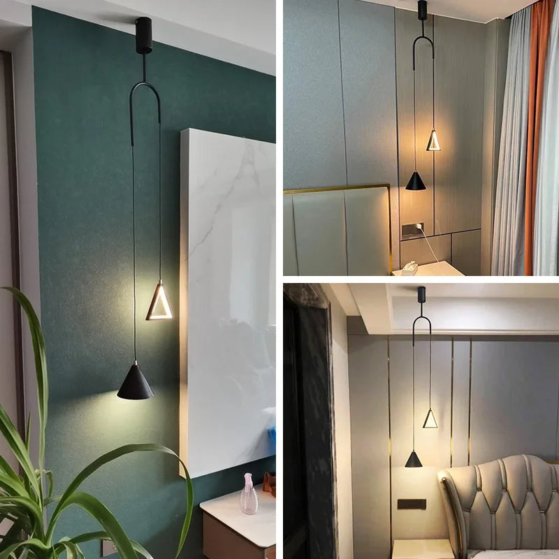 lustre moderne minimaliste design luxe pour intérieur élégant - vue 3 sur 8