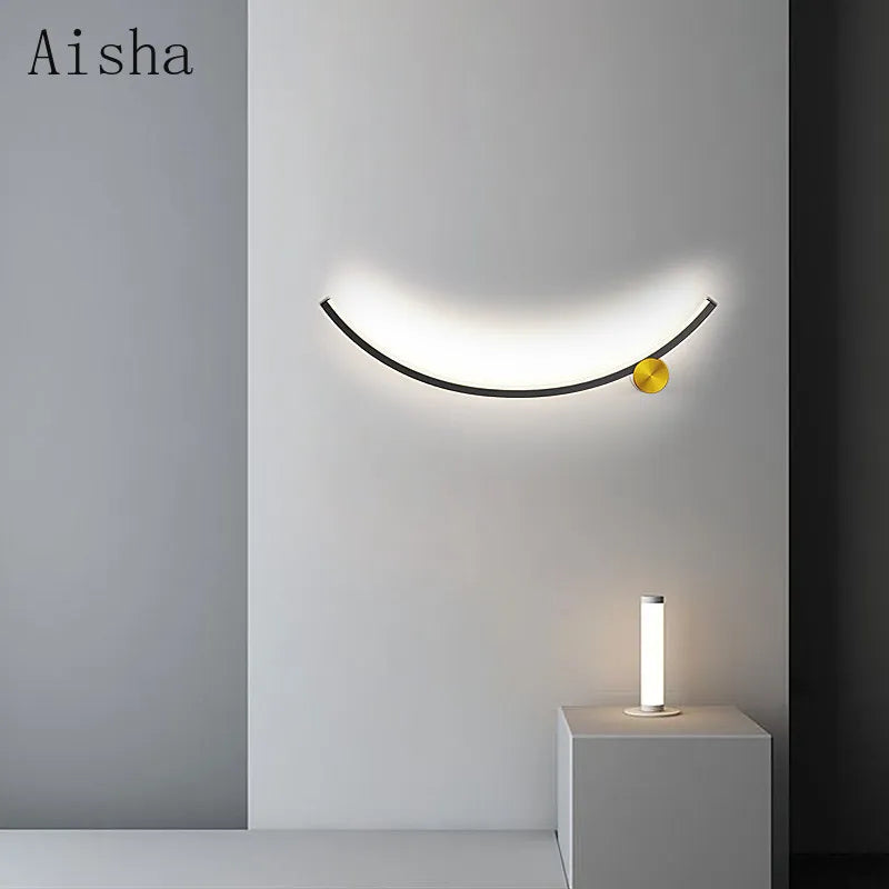 applique murale led moderne pour décoration intérieure créative - vue 5 sur 9