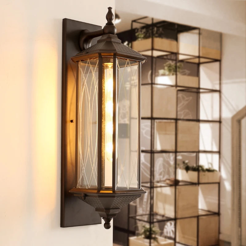 applique murale extérieure moderne style européen créatif et simple - vue 4 sur 10