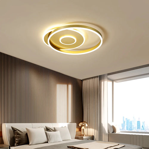plafonnier led ultra fin pour décoration intérieure élégante - vue 5 sur 14