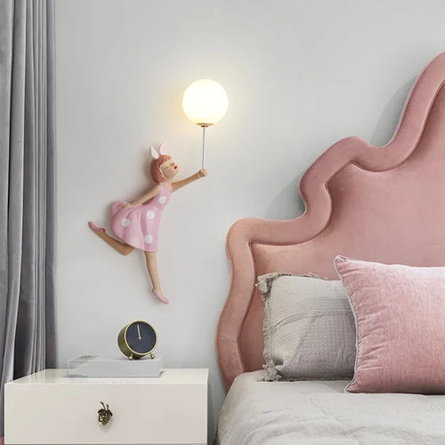 applique murale ballon pour chambre d'enfant créative et moderne - vue 4 sur 8