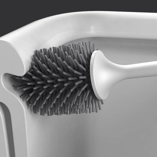 brosse de nettoyage murale à long manche en silicone - vue 7 sur 10
