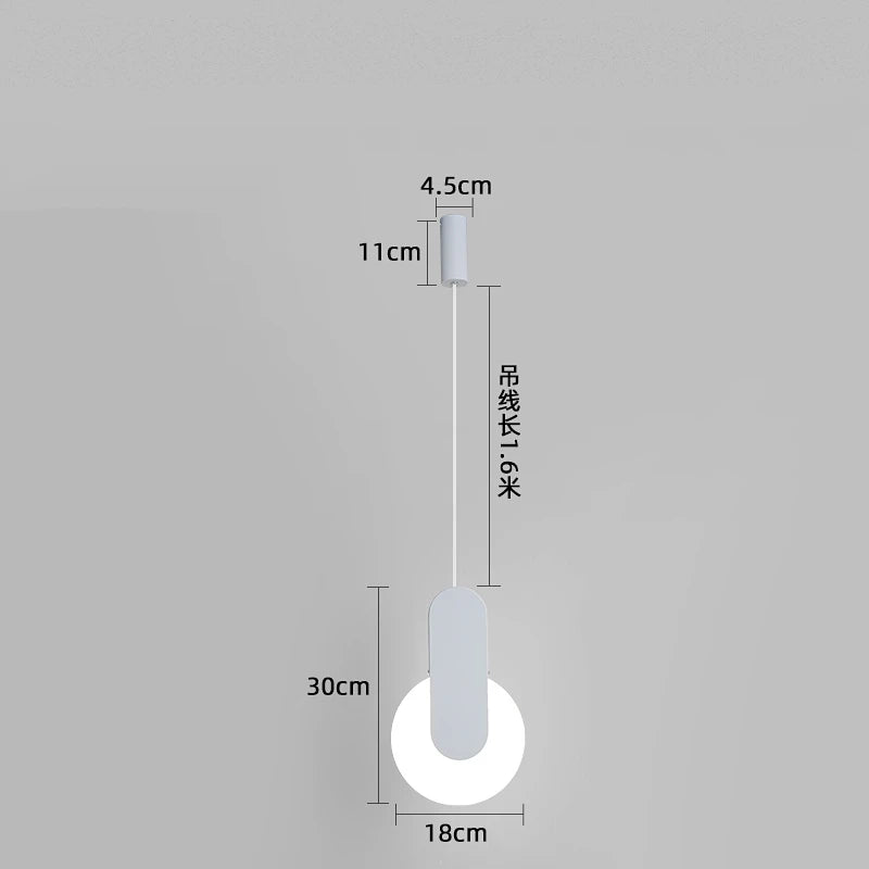 suspension moderne à led pour décoration intérieure élégante - vue 10 sur 12