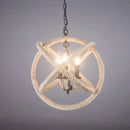suspension vintage en chanvre pour café restaurant