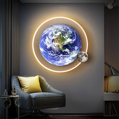 applique murale led télécommandée décorative pour intérieur moderne - vue 5 sur 14