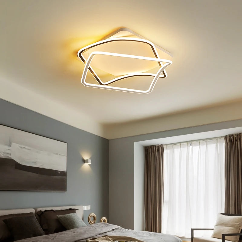 lustre led créatif pour éclairage intérieur moderne - vue 4 sur 8