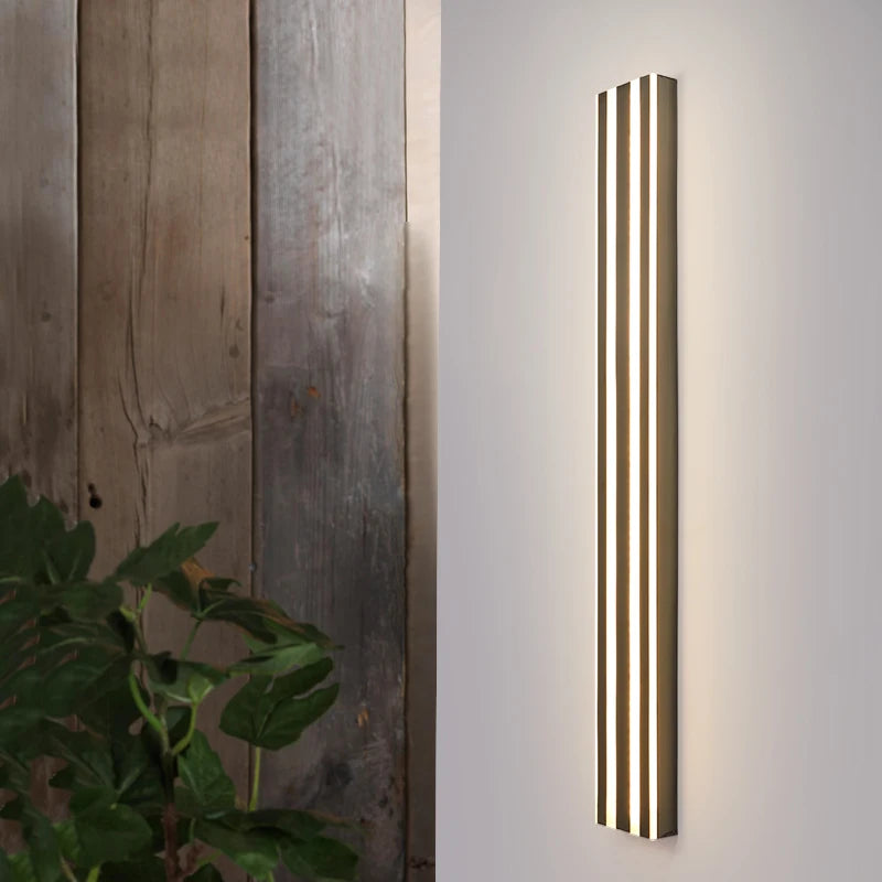 applique murale de luxe imperméable à longues bandes décorative d'ambiance - vue 6 sur 14