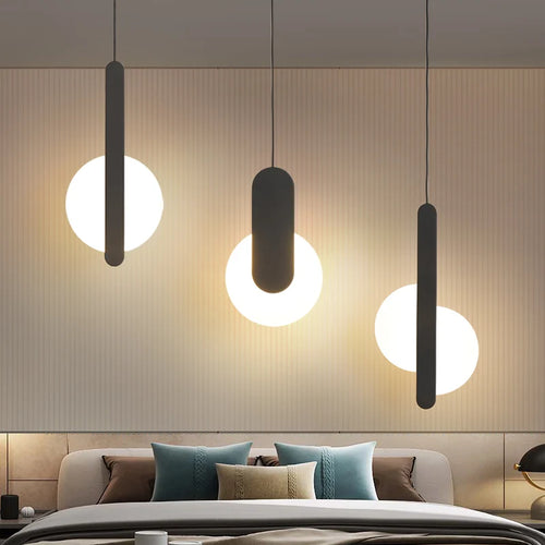 suspension moderne à led pour décoration intérieure élégante - vue 3 sur 12