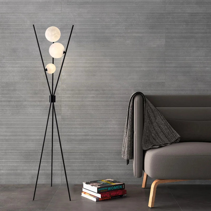 lampadaire design créatif style nordique pour éclairage moderne - vue 4 sur 8