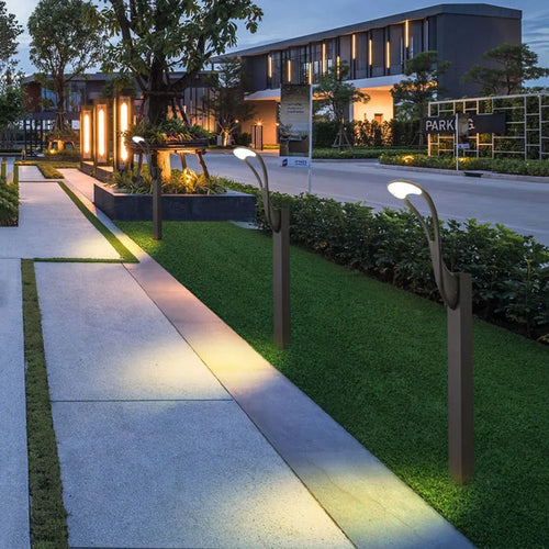 lampadaire imperméable pour jardin parc et extérieur - vue 5 sur 7