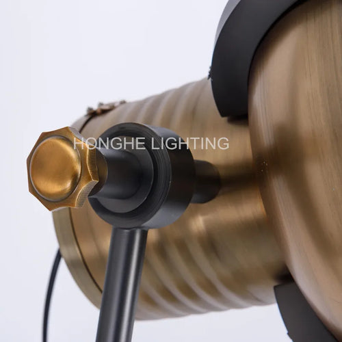 lampe de sol rétro industrielle pour café bureau et bar - vue 6 sur 6