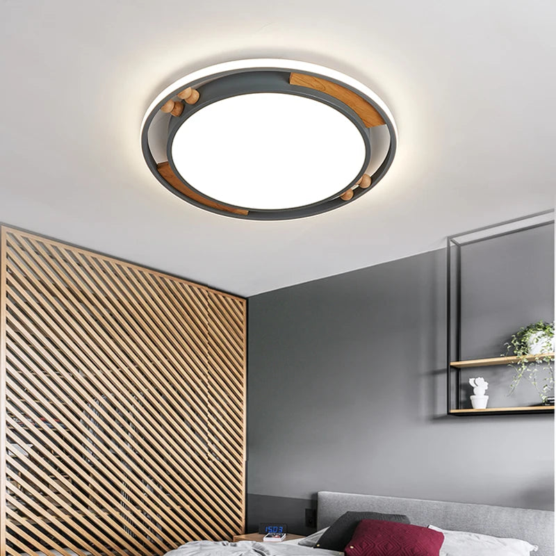 plafonniers contemporains macaron rectangle éclairage intérieur décoration - vue 5 sur 15