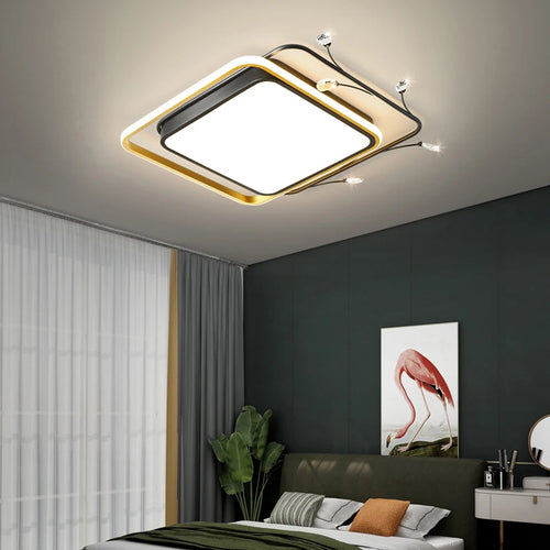 plafonnier moderne led pour décoration intérieure nordique - vue 2 sur 14