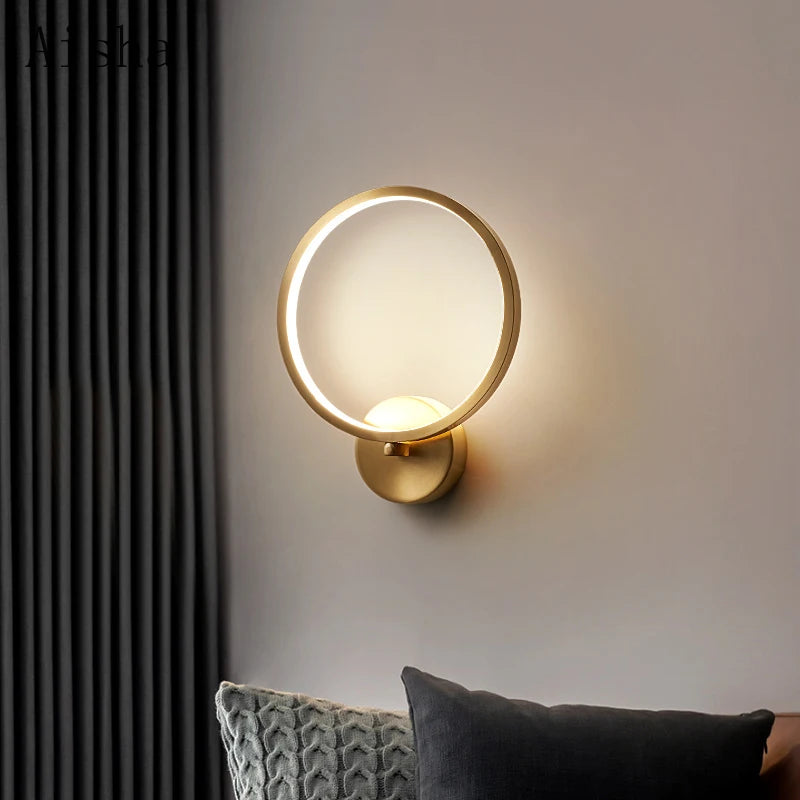 applique murale moderne à led pour décoration intérieure - vue 3 sur 8