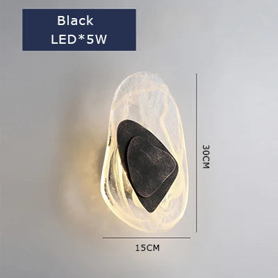 applique murale led de luxe pour décoration intérieure élégante - vue 7 sur 8