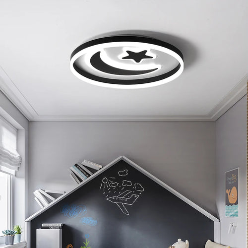 plafonnier led moderne simple luminosité dimmable maison - vue 2 sur 10