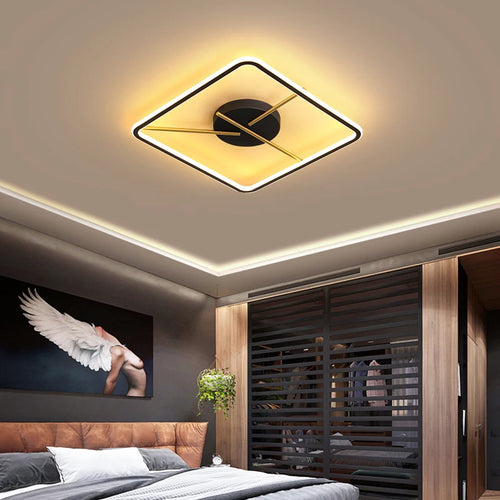 plafonnier moderne télécommandé pour intérieur villa restaurant hôtel - vue 2 sur 12